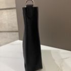 Hermes Evelyne Mini Black Epsom bag, side profile with D-ring