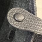 Hermes Evelyne Mini Black Epsom bag, interior with Hermes stamp and date stamp