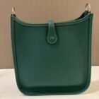 Hermes Evelyne Mini Malachite bag, front view