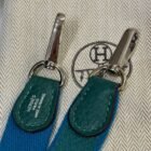 Hermes Evelyne Mini Malachite bag, strap tags with Hermes Paris Made in France stamp